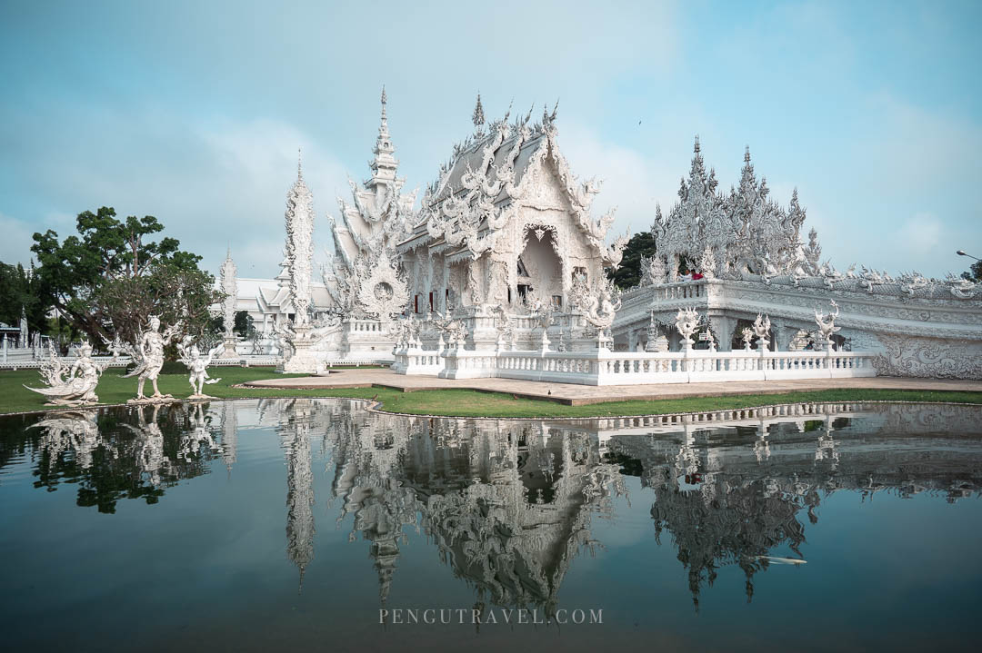 【泰國】清萊景點。清萊白廟 白龍寺︱由地獄到天堂，精雕細琢的大型藝術品